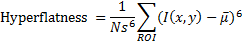 Hyperflatness formula